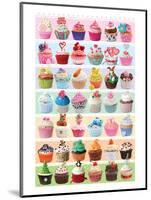 Cupcakes Celebration-null-Mounted Art Print