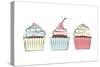 Cupcakes III-Martina Pavlova-Stretched Canvas