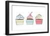 Cupcakes III-Martina Pavlova-Framed Premium Giclee Print