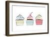 Cupcakes III-Martina Pavlova-Framed Art Print