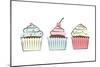 Cupcakes III-Martina Pavlova-Mounted Art Print