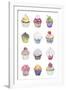 Cupcakes-Sandra Jacobs-Framed Giclee Print