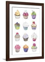 Cupcakes-Sandra Jacobs-Framed Giclee Print