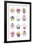 Cupcakes-Sandra Jacobs-Framed Giclee Print