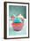 Cupcakes-pink candy-Framed Photographic Print