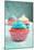 Cupcakes-pink candy-Mounted Photographic Print