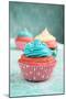 Cupcakes-pink candy-Mounted Photographic Print