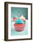 Cupcakes-pink candy-Framed Photographic Print