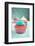 Cupcakes-pink candy-Framed Photographic Print