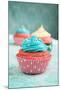 Cupcakes-pink candy-Mounted Photographic Print