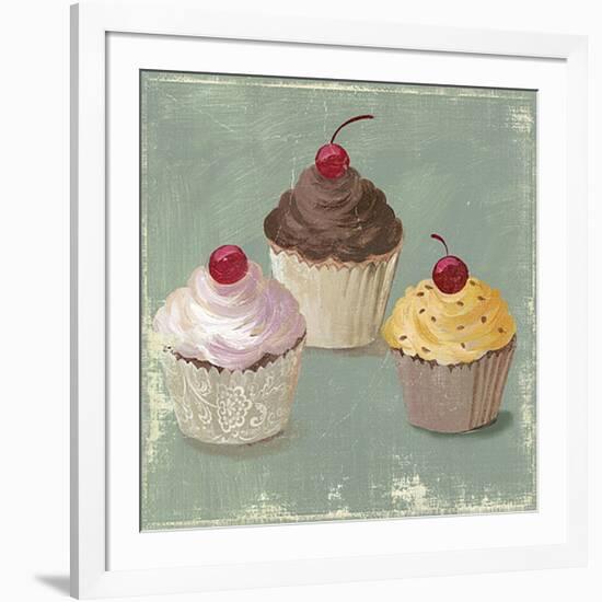 Cupcakes-Anna Polanski-Framed Art Print