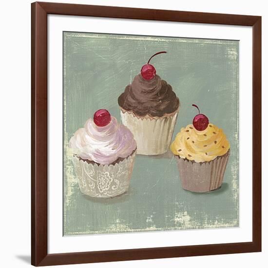 Cupcakes-Anna Polanski-Framed Art Print