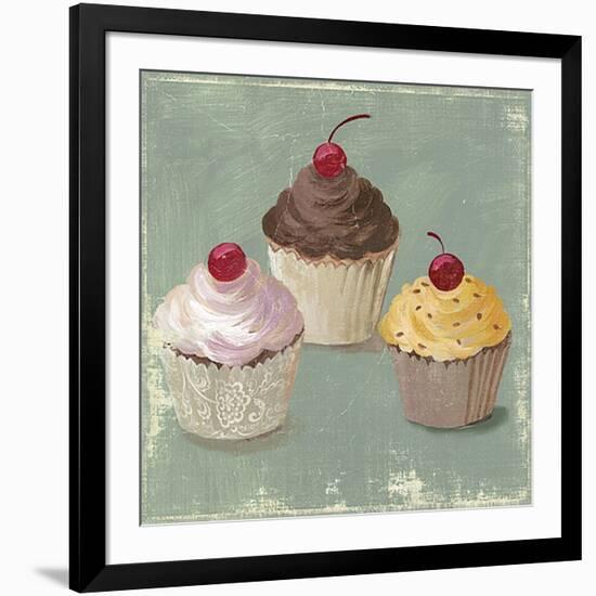 Cupcakes-Anna Polanski-Framed Art Print