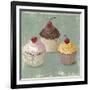 Cupcakes-Anna Polanski-Framed Art Print