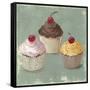 Cupcakes-Anna Polanski-Framed Stretched Canvas