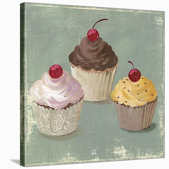 Cupcakes-Anna Polanski-Stretched Canvas