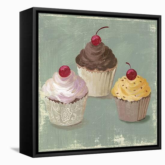 Cupcakes-Anna Polanski-Framed Stretched Canvas