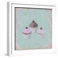 Cupcakes-Milovelen-Framed Art Print