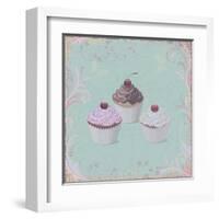 Cupcakes-Milovelen-Framed Art Print