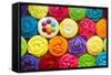 Cupcakes-Ruth Black-Framed Stretched Canvas