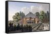 Cuper's Gardens, Lambeth, London, 1801-Charles Tomkins-Framed Stretched Canvas