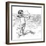 Cupid, 1900-Charles Dana Gibson-Framed Premium Giclee Print