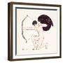 Cupid 1919-Georges Barbier-Framed Giclee Print