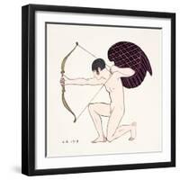 Cupid 1919-Georges Barbier-Framed Giclee Print