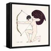 Cupid 1919-Georges Barbier-Framed Stretched Canvas