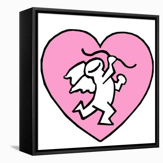 Cupid 1-Miguel Balbás-Framed Stretched Canvas