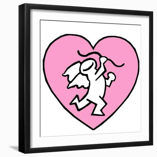 Cupid 1-Miguel Balbás-Framed Giclee Print