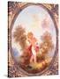 Cupid Among Roses, or Love the Sentinel, C.1775-Jean-Honore Fragonard-Stretched Canvas