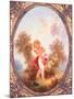 Cupid Among Roses, or Love the Sentinel, C.1775-Jean-Honore Fragonard-Mounted Giclee Print