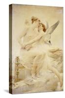 Cupid and Amor-Lionel Noel Royer-Stretched Canvas