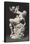 Cupid and Bacchante-null-Framed Stretched Canvas