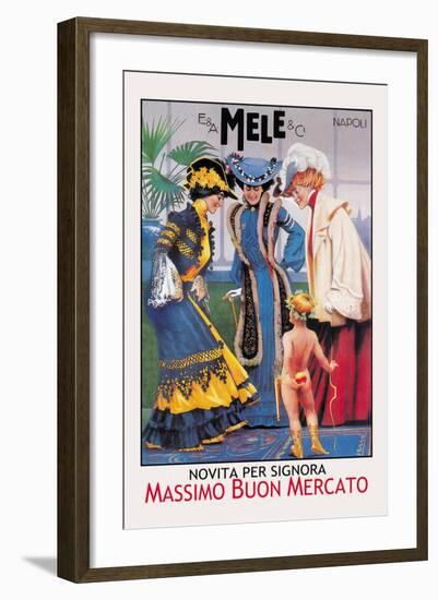 Cupid and E. A. Mele and Co.-Aleardo Villa-Framed Art Print