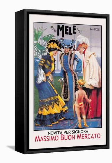 Cupid and E. A. Mele and Co.-Aleardo Villa-Framed Stretched Canvas