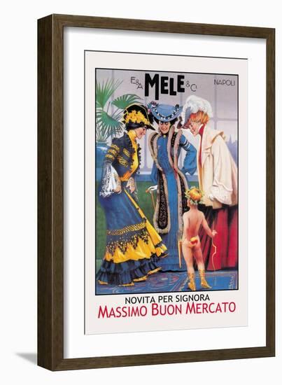 Cupid and E. A. Mele and Co.-Aleardo Villa-Framed Art Print