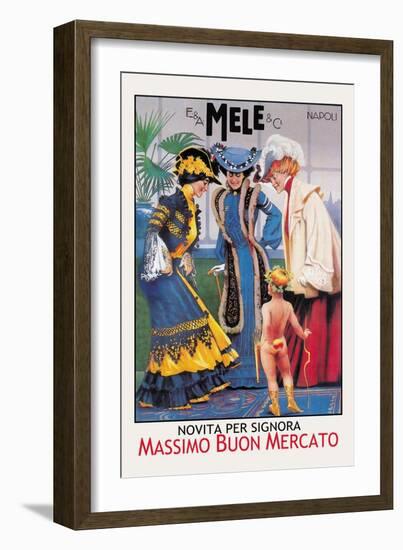 Cupid and E. A. Mele and Co.-Aleardo Villa-Framed Art Print