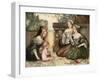 Cupid and My Campaspe Play'D at Cards for Kisses-Robert Anning Bell-Framed Giclee Print