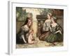 Cupid and My Campaspe Play'D at Cards for Kisses-Robert Anning Bell-Framed Giclee Print