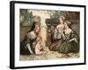 Cupid and My Campaspe Play'D at Cards for Kisses-Robert Anning Bell-Framed Giclee Print