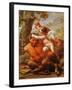 Cupid and Pan-Pietro Da Cortona-Framed Giclee Print