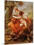 Cupid and Pan-Pietro Da Cortona-Mounted Giclee Print