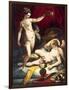 Cupid and Psyche, 1589-Jacopo Zucchi-Framed Giclee Print