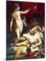 Cupid and Psyche, 1589-Jacopo Zucchi-Mounted Giclee Print