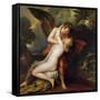 Cupid and Psyche, 1808-Benjamin West-Framed Stretched Canvas