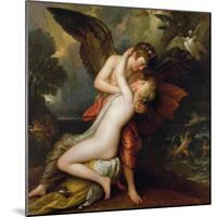 Cupid and Psyche, 1808-Benjamin West-Mounted Giclee Print