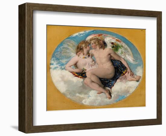 Cupid and Psyche, 1821-William Etty-Framed Giclee Print