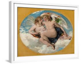 Cupid and Psyche, 1821-William Etty-Framed Giclee Print